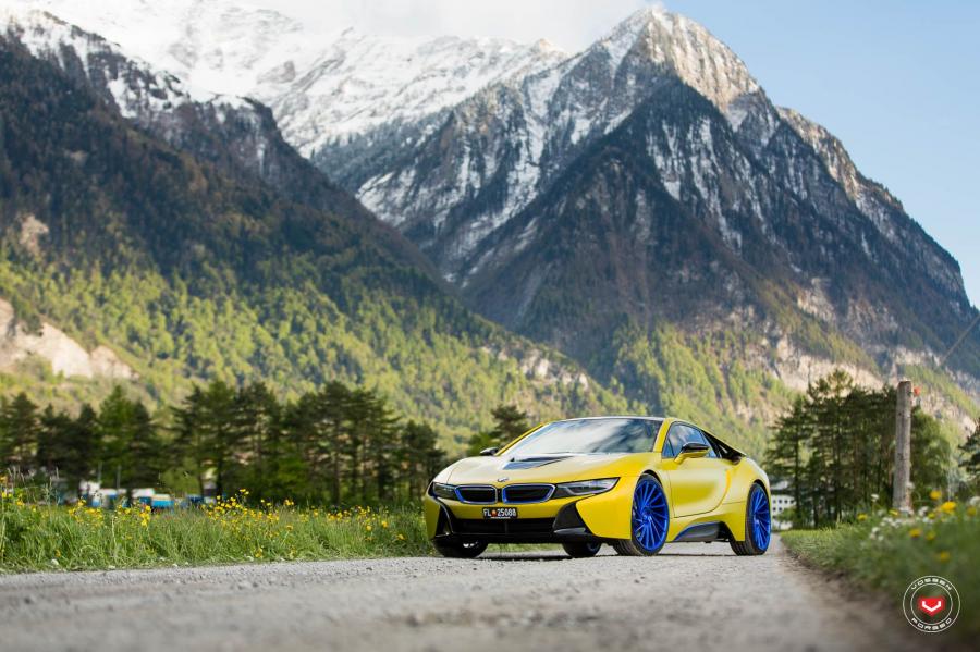  BMW i8 on Vossen Wheels (VPS-305T) 2016 года  (фото 60 из 81)